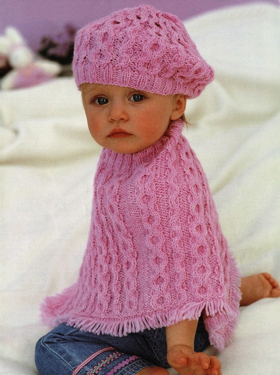Girls poncho pattern hotsell