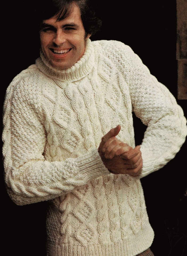 chunky aran jumper