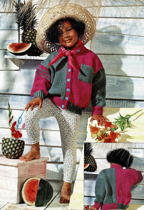 Colour block cardigan online