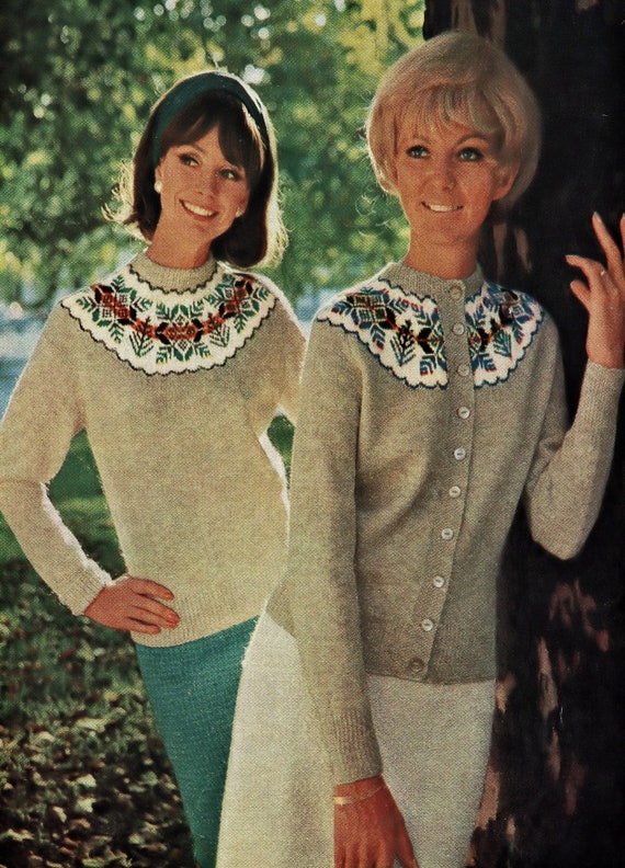 Fair isle clearance yoke