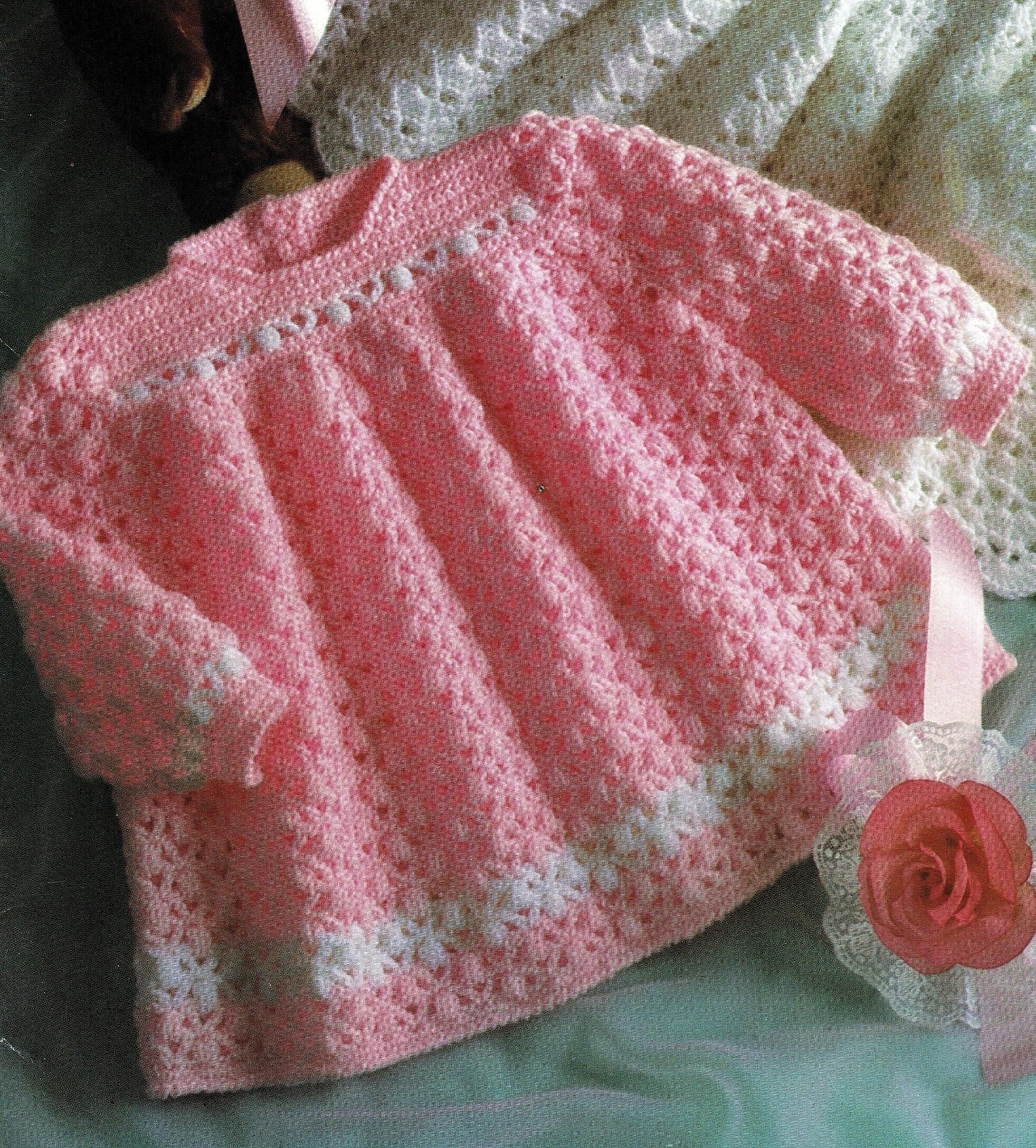 Babies Sweet Angel Tops With Straight or Round Yokes, Vintage