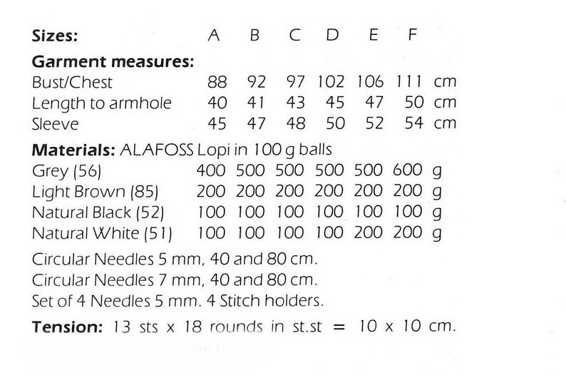 PDF Digital Download Mens and Ladies Traditional Nordic Fair Isle Sweater B109 Vintage Knitting Pattern