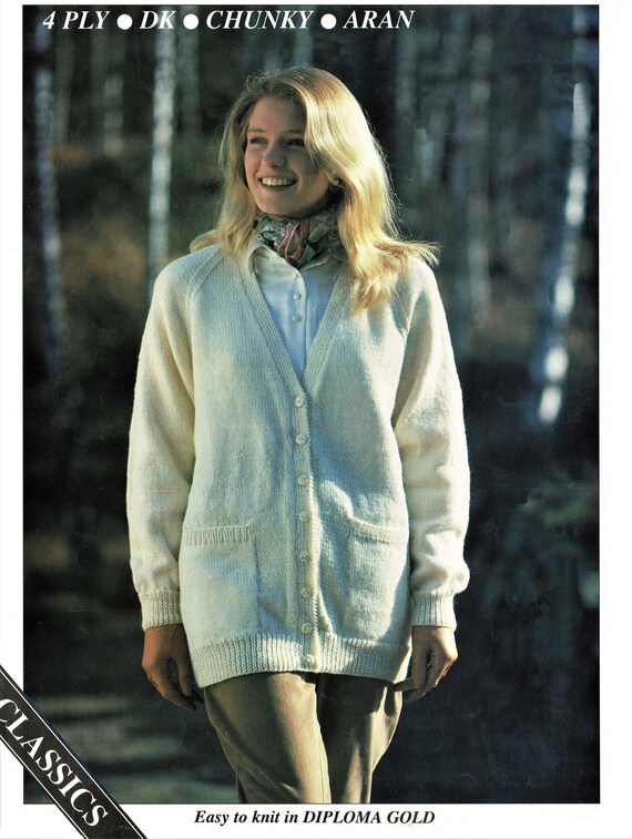 raglan sleeve cardigan
