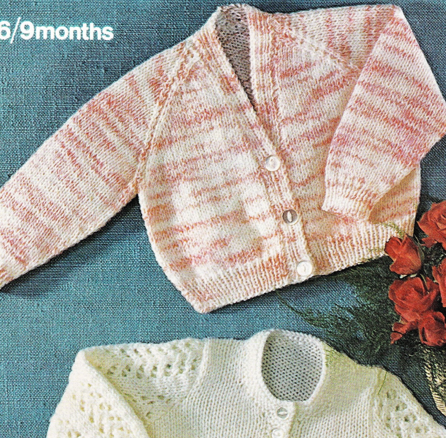 トップス FAF ANGEL RAGLAN KNIT CARDIGAN(ECRU) Babies Raglan Cardigan and Lace Patterned Angel Top, Vintage