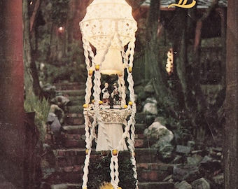 Macrame Elegance Bok 2, Vintage Macrame Mönsterbok - 26 Designer, PDF, Digital Nedladdning - D350