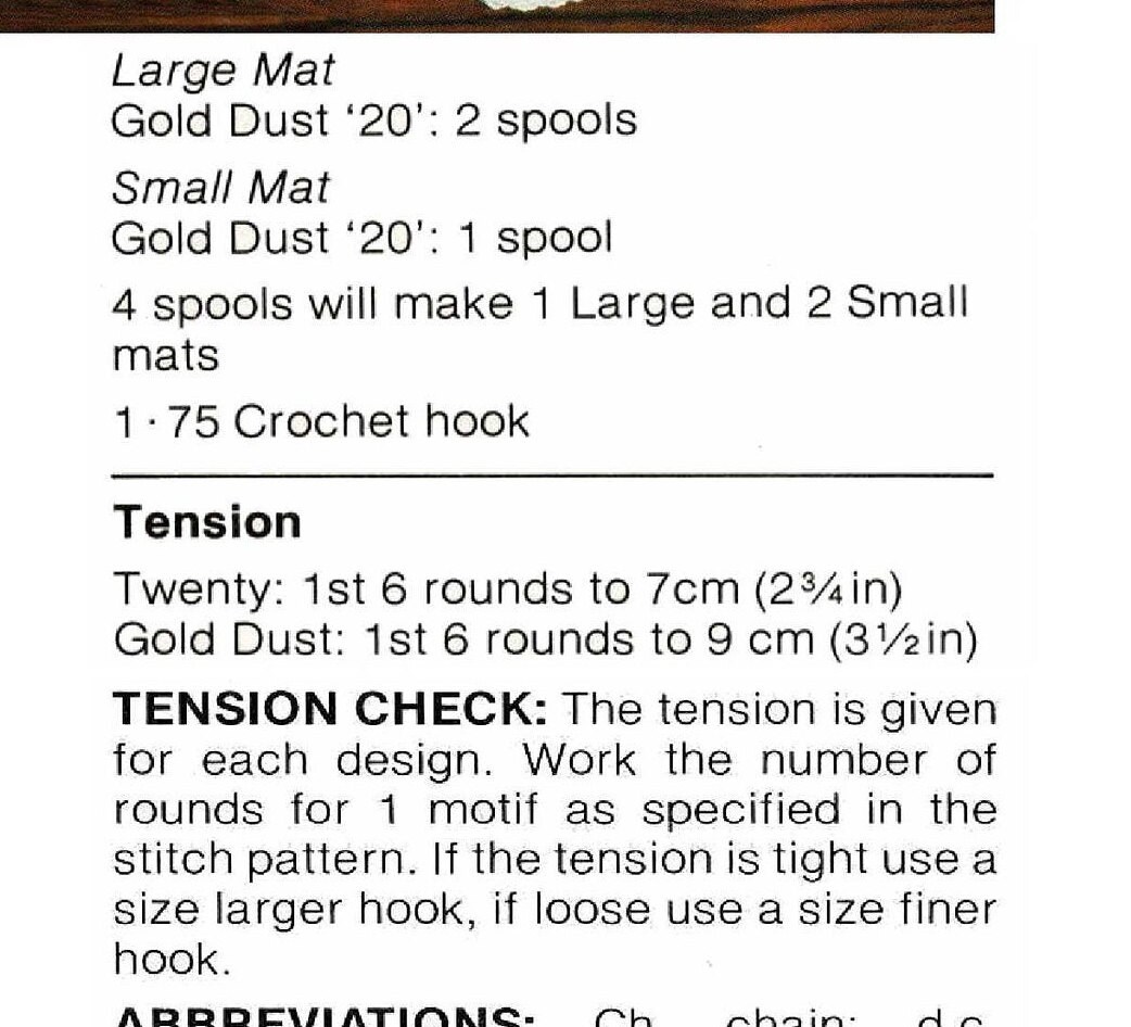 Pretty Crochet Dressing Table Set Vintage Crochet Pattern Etsy UK