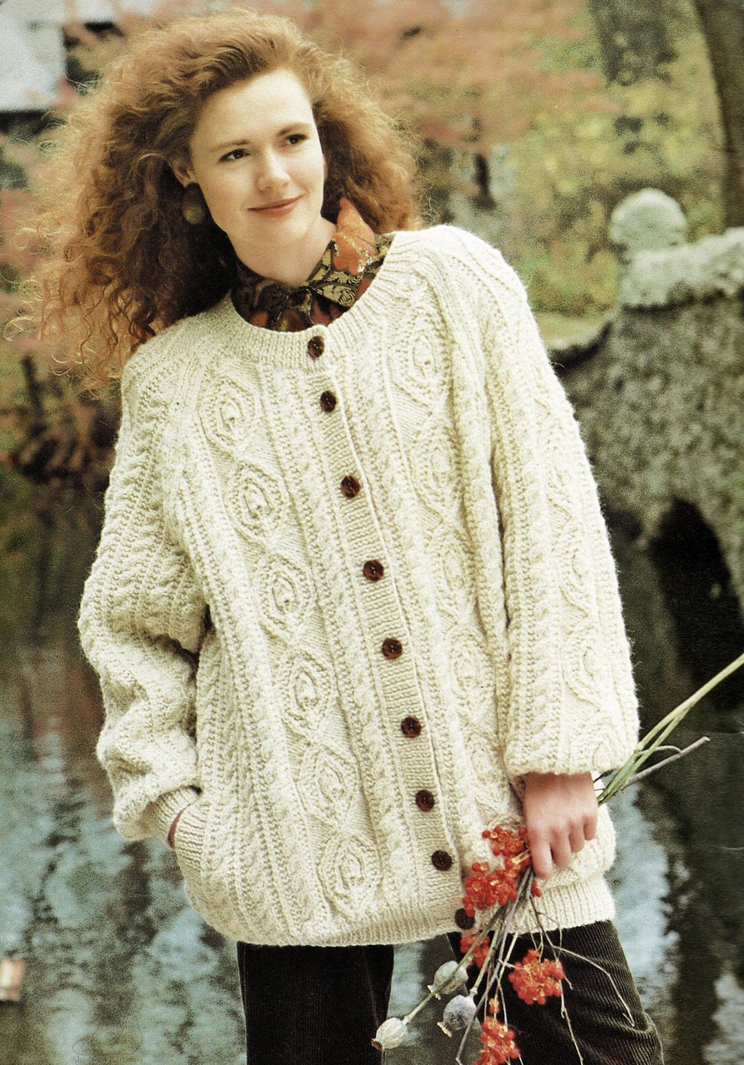 hiand ハイアンド　Line Knit Ensemble Cardigan Line Knit Ensemble Cardigan - HIAND