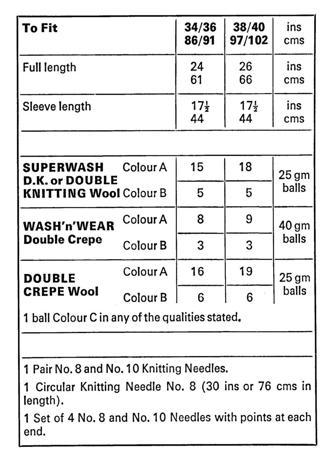 Ladies Nordic Style Sweater With Pretty Fair Isle Yoke