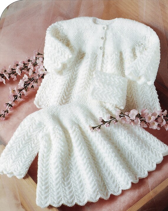 Feather and fan matinee jacket best sale pattern