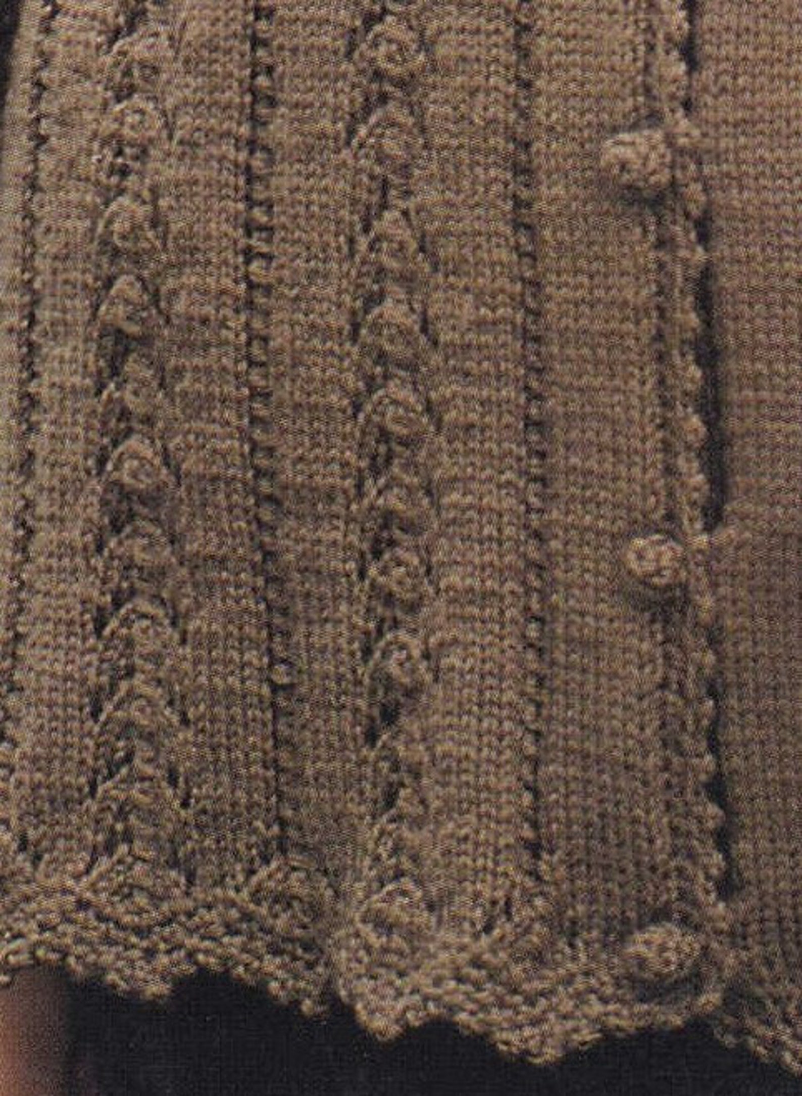 Ladies Gorgeous Plus Size Cardigan With Lace Textures and Crochet Edges ...