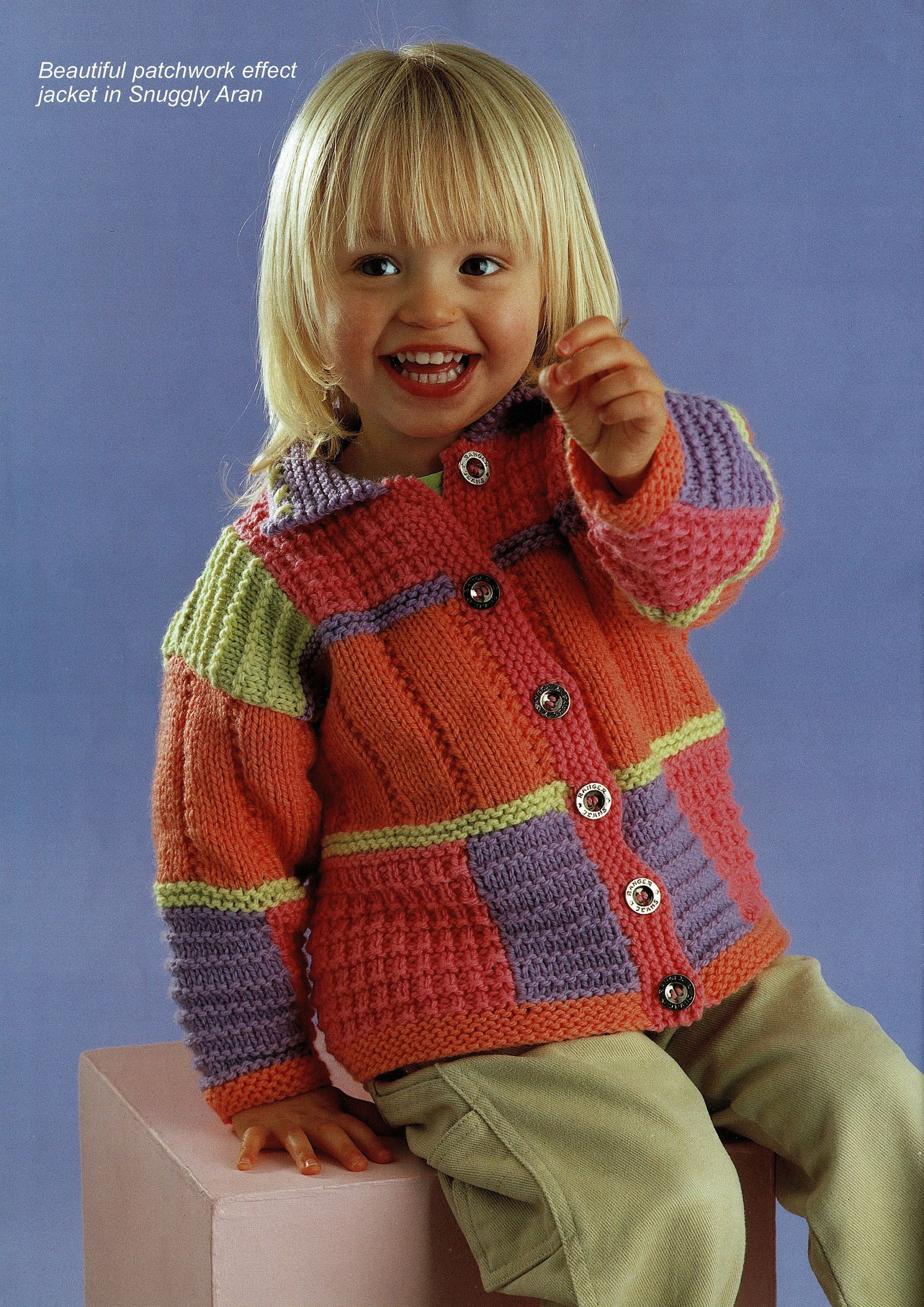 Giacca patchwork per bambini Italia