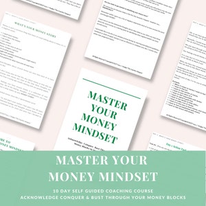 Money Mindset | Manifesting | Journaling | Coaching Guide