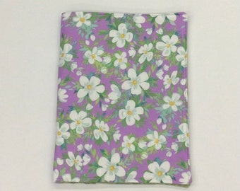 Notebook cover, back to school, fabric notebook cover, notebook protector, made for an 8 x 10.5 notebook