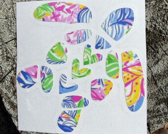 Sea Turtle Vinyl Decal: Lilly Inspired Car Window/Laptop Decal