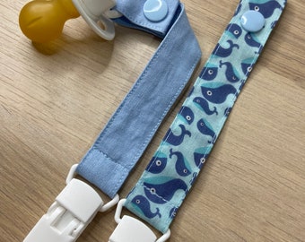 Dummy Clip - Baby Blue & Whales