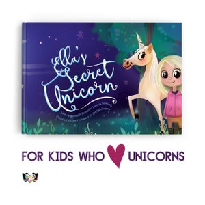 Magical Personalized Unicorn Adventure Book - Spark Your Child's Imagination with a Fun, Educational Story Where Your Kid is the big Hero