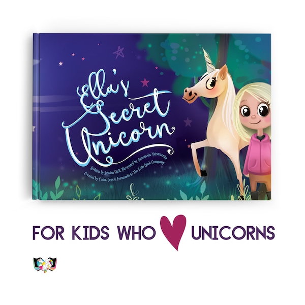 Personalized Unicorn Book - Save a Unicorn in this educational, playful & personalized children's adventure story where your kid is the hero