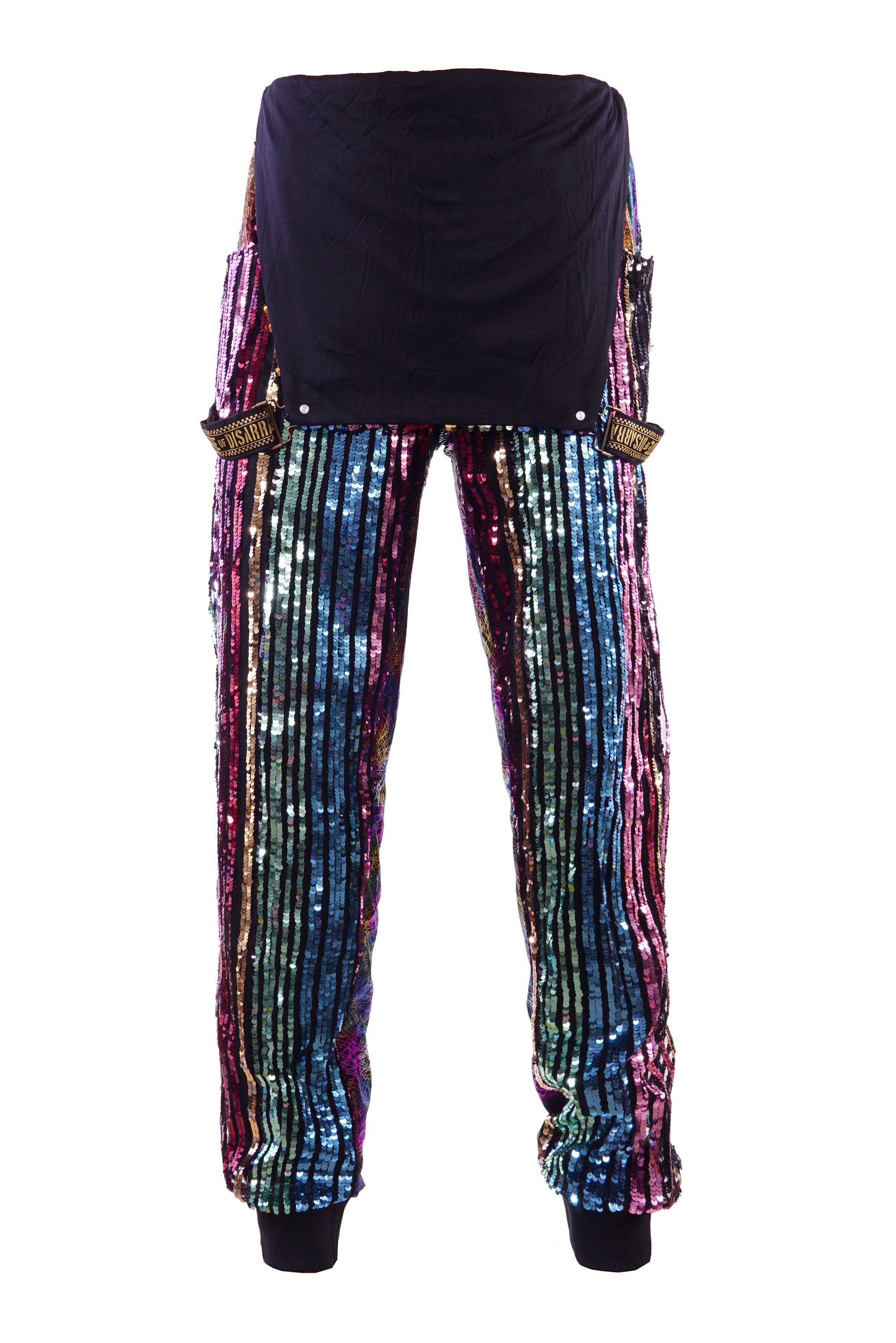 Roller Disco Realness Sequin Dungarees | Etsy UK