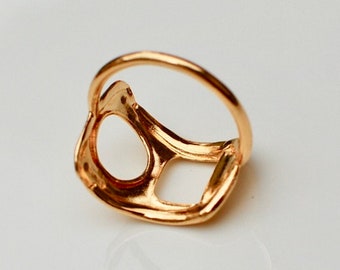 Frisdrank ring in goud pull tab ring blikopener pop Etsy Nederland