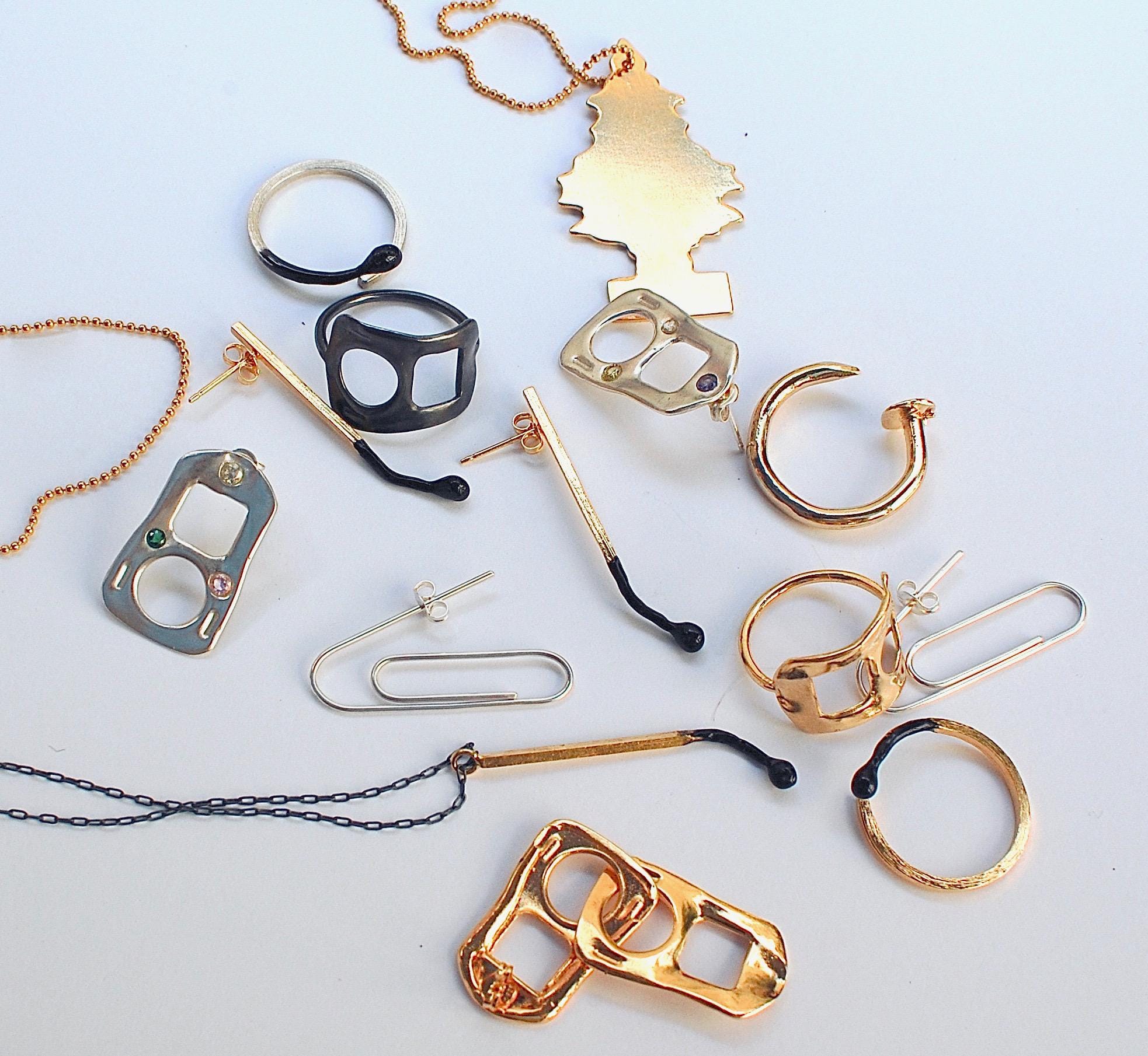 Orecchini Pendenti A Graffetta Con Cristalli – Placcati Oro 14K E Argento, Design A Catena Con Strass, Gioielli Eleganti Per Donna