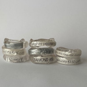 conceptual fancy rings, statement rings zdjęcie 2