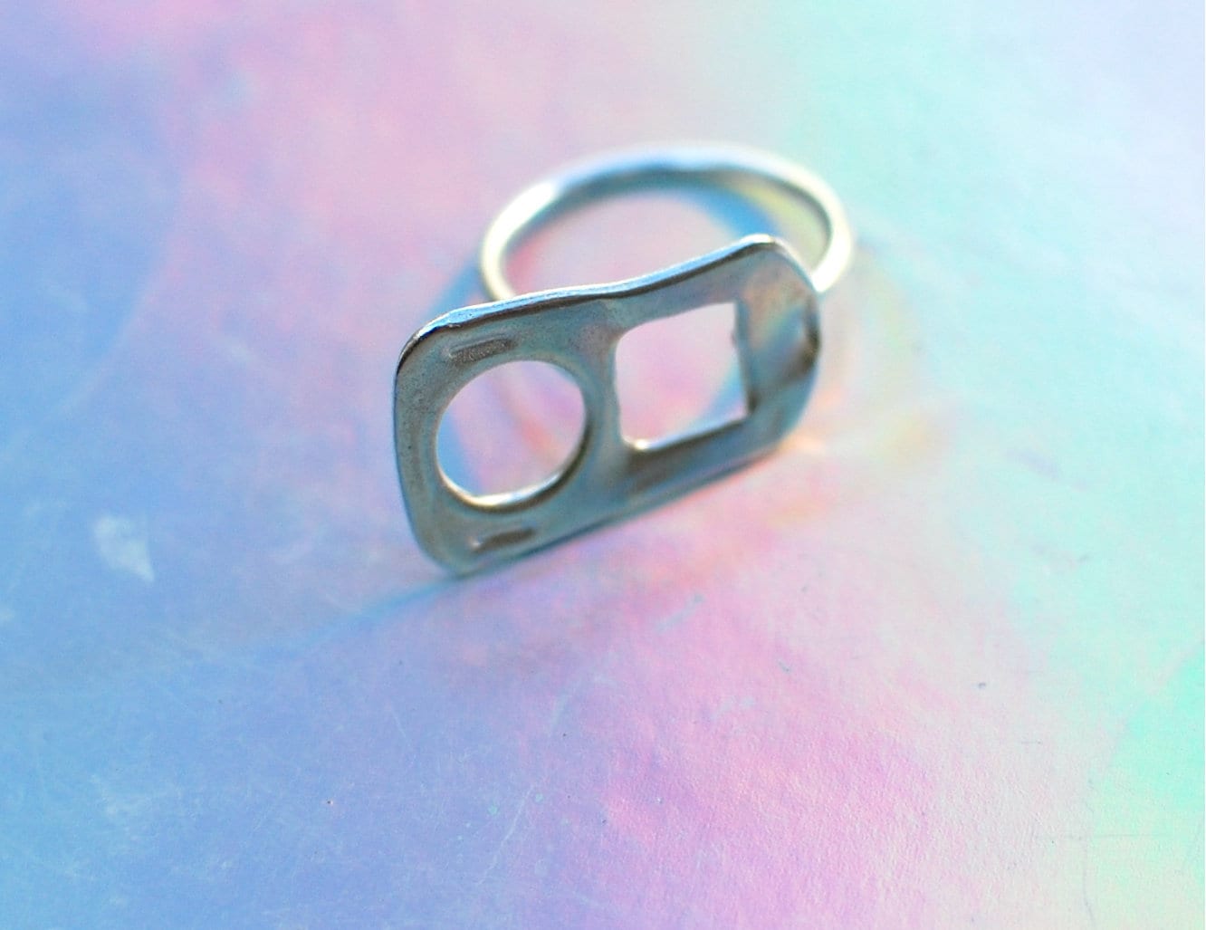 Frisdrank treklip ring blikopener pop art ring - Etsy België