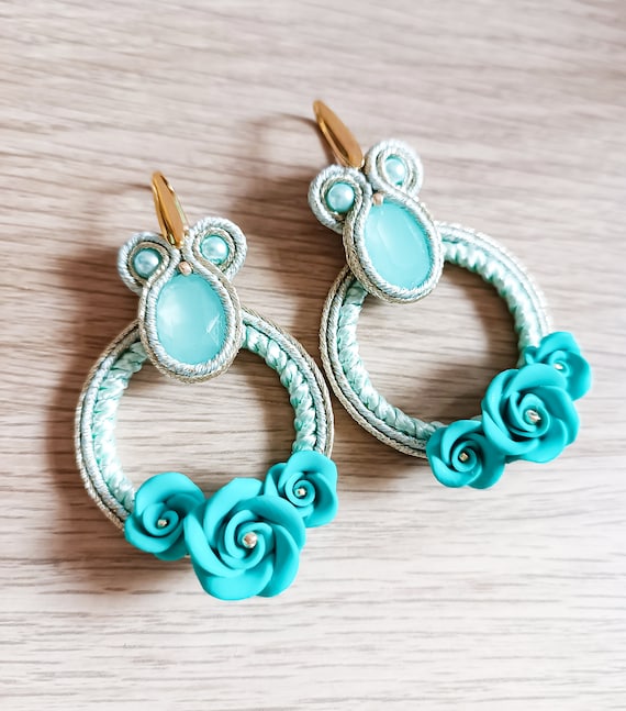 Etsy soutache earrings best sale