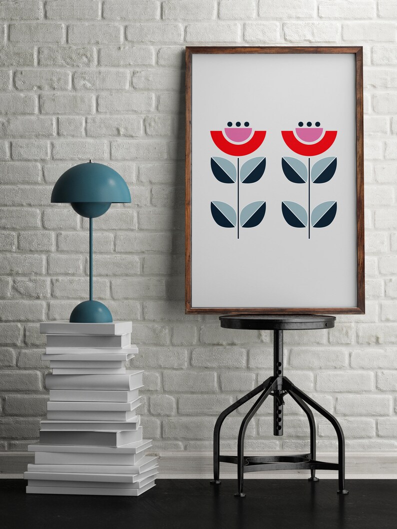 Scandinavian Print, Nordic Style Print, Home Decor Print, Abstract