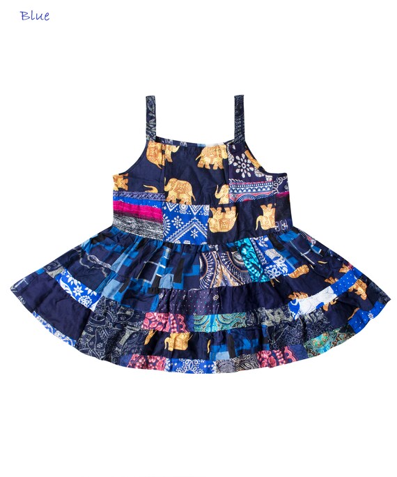 ella patchwork prom dress