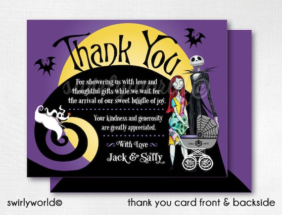 nightmare before christmas baby shower centerpieces