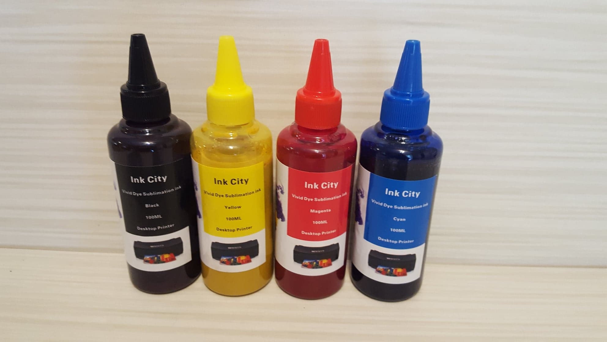 Sublimation Ink Refill Bottles for Epson Eco Tank 502 522 ET 2700 2720