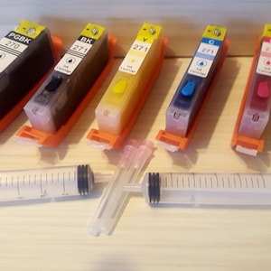 Sublimation pre-filled refillable ink cartridges for Canon Pixma #250 #251 MX922 MX925 iP7220 iP7250 iP8720 iP8750 iX6820 iX6850