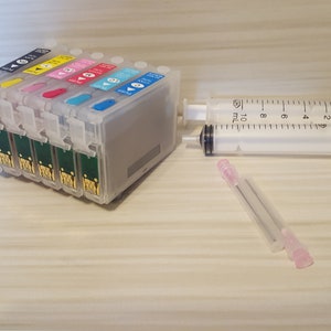 Sublimation ink refillable cartridges for Epson 1400 Artisan 1430 printers