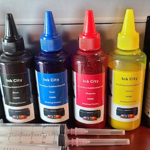 Sublimation ink refill bottles for epson eco tank ET-8500 ET-8550 8500 8550