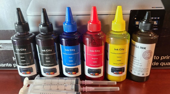 How and When to Refill Epson EcoTank with Sublimation Ink