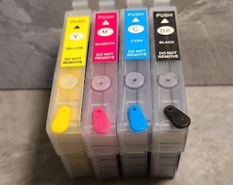 Les cartouches rechargeables remplies d'encre de sublimation pour les puces Epson XP-4200 XP-4205 ne seront plus nécessaires