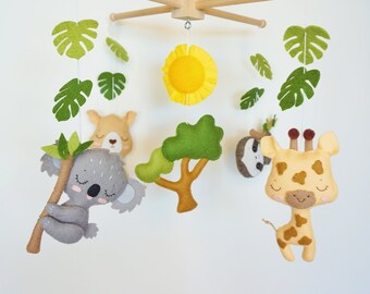 Baby Mobile Nursery Crib Cot Mobile Baby Shower By Minimezshop