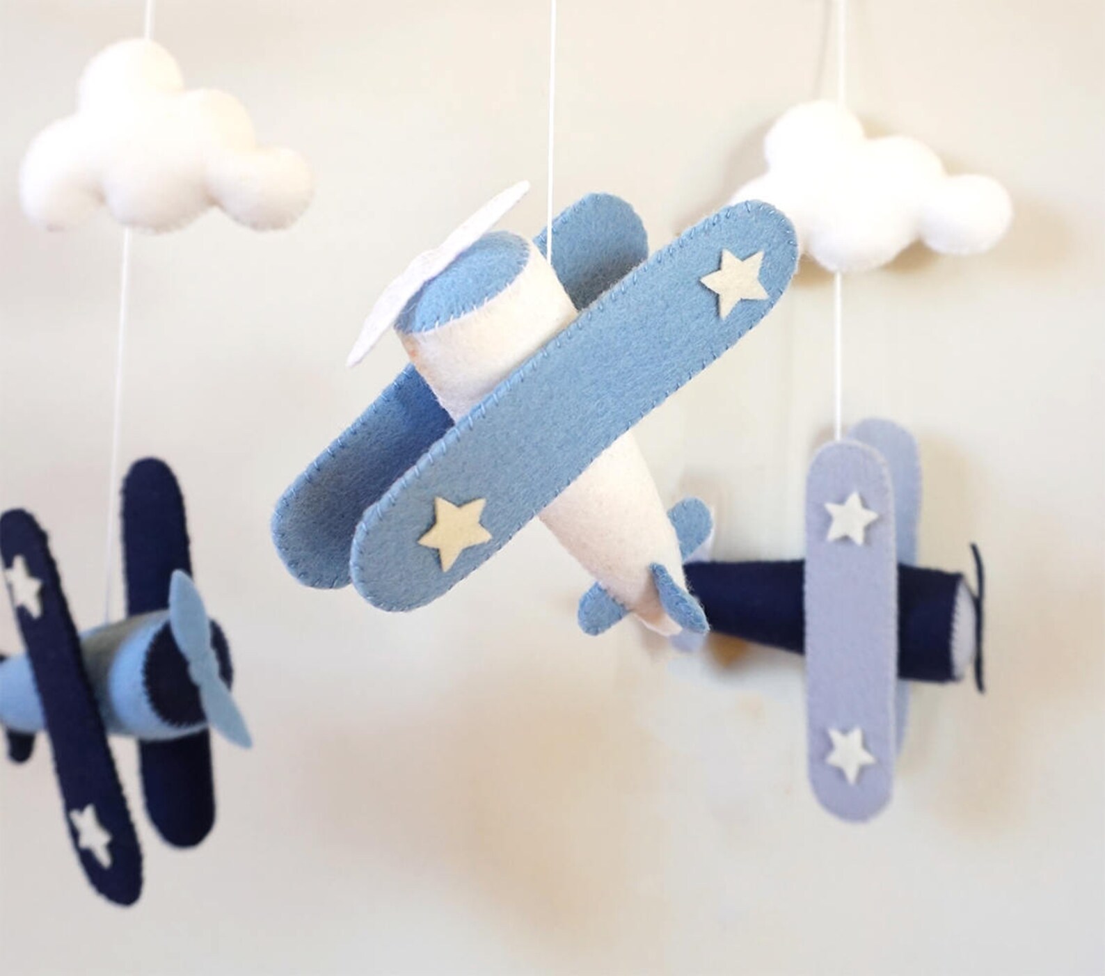 Airplane Baby Mobile Nursery Mobile Crib Mobile Cot Mobile Etsy