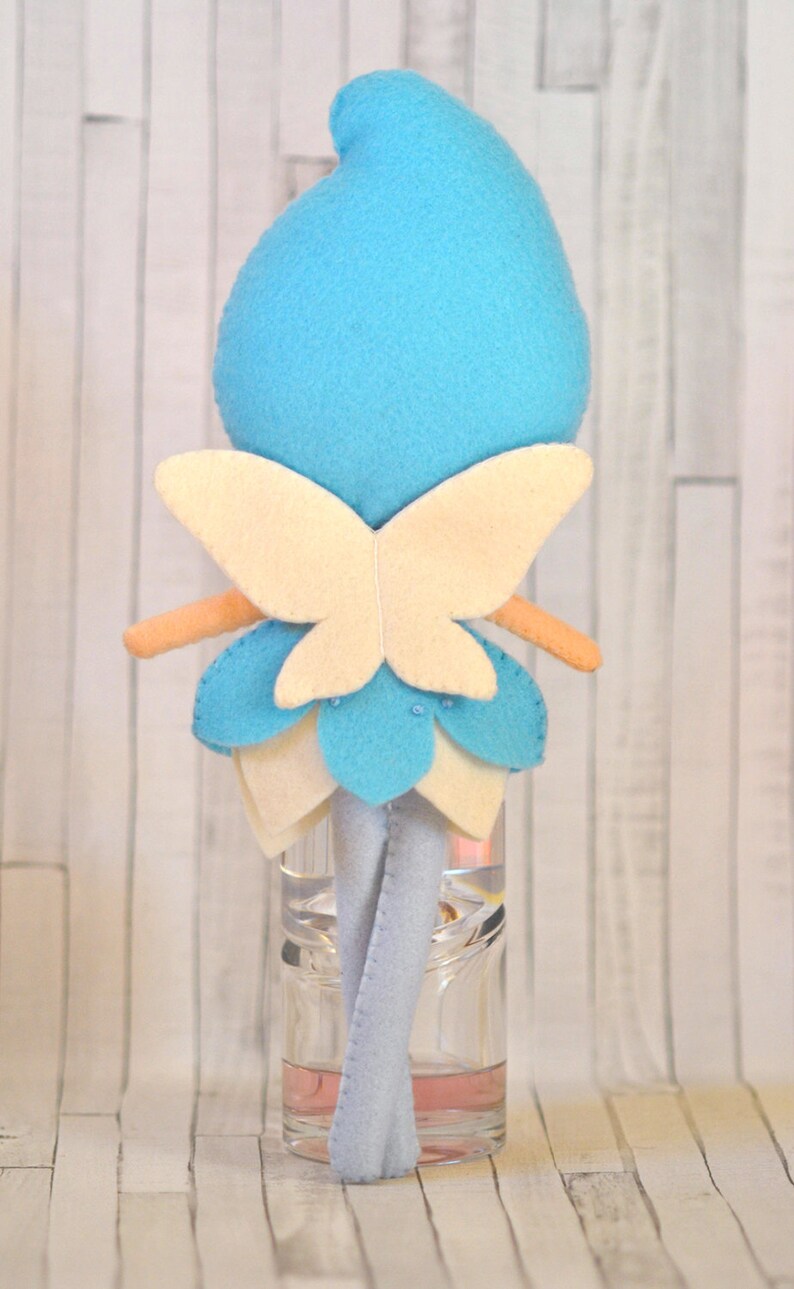 Fairytale Doll Wool Fairy Felt Doll Flower Fairy Doll Etsy