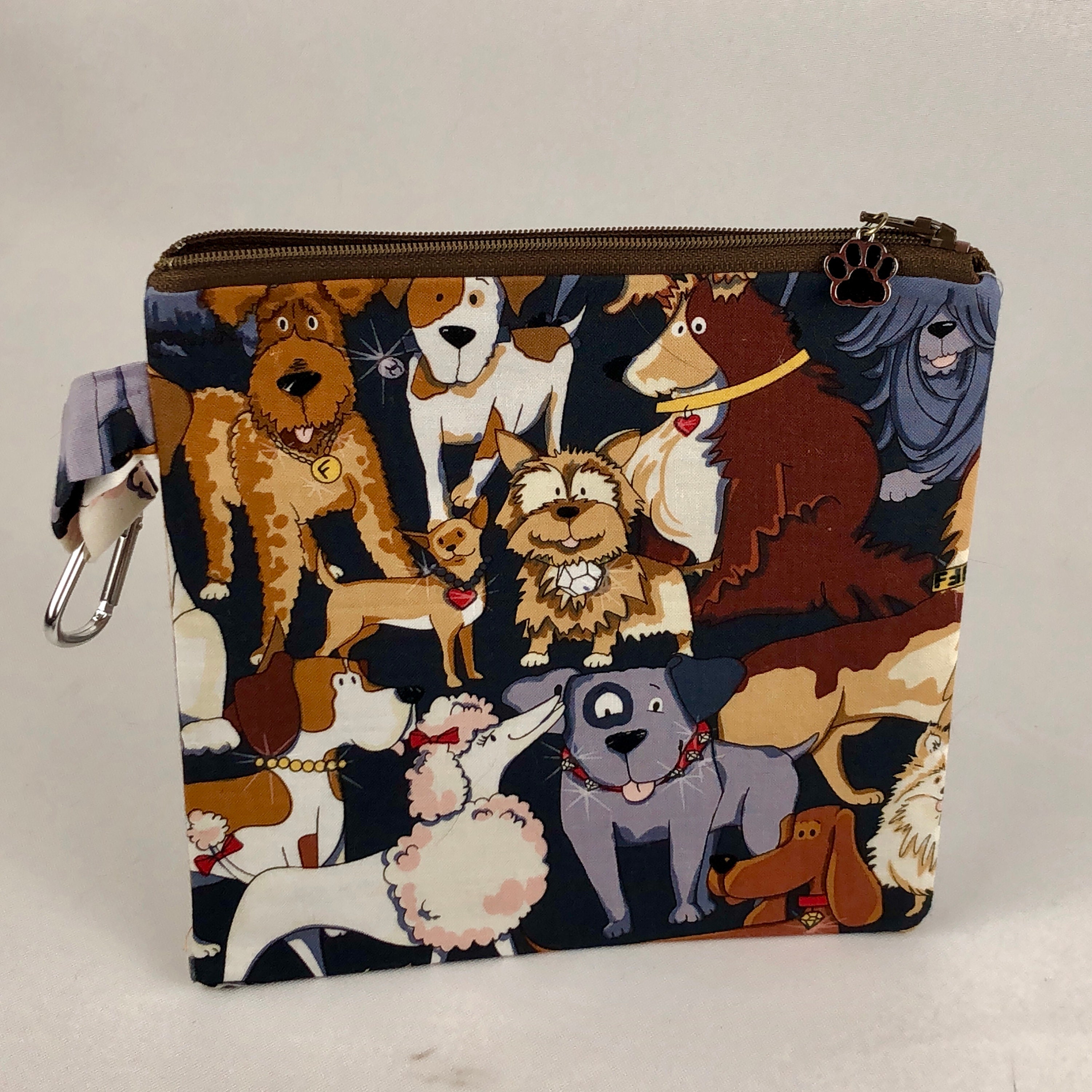Dog Zipper Bag Etsy