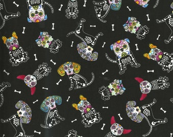 blankie - skeleton Dog Day of the Dead