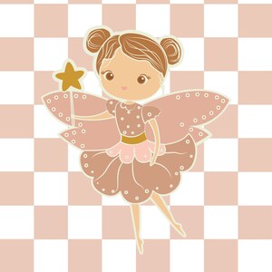 Fairy Art Print - Pink