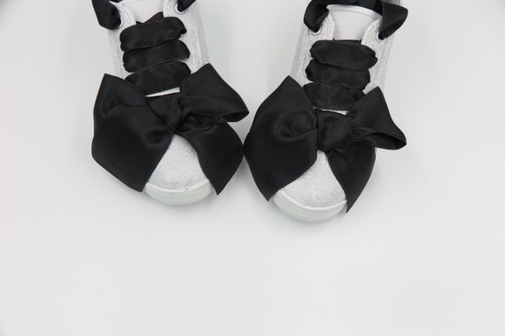 personalised flat wedding shoes