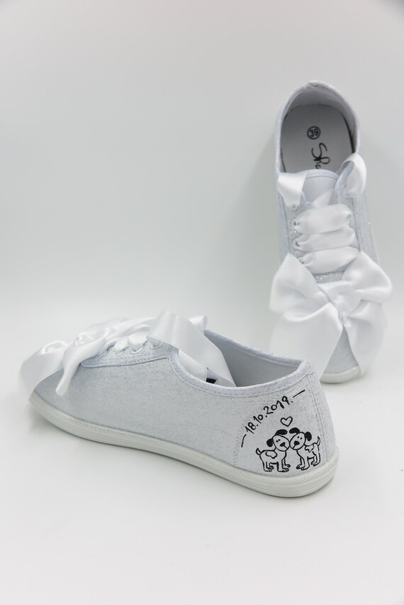etsy bridal sneakers
