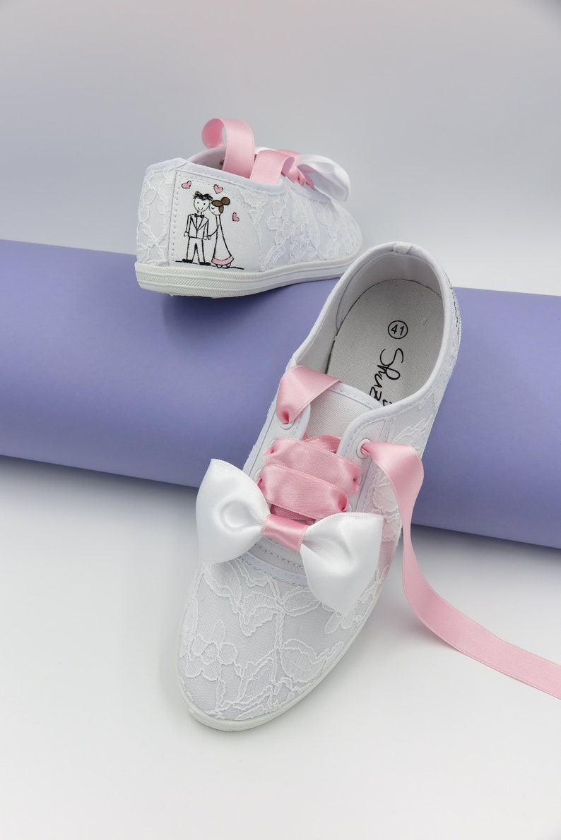 Ready To Ship Standard Width Classic Model Bride The Pearl Ivory Bridal Ballet Flats with Satin Ribbons Bridal Shoes in Pearl Ivory