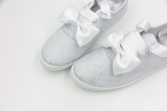glitter bridal sneakers