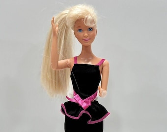 Vintage 1988 Teen Looks Jazzie Barbie Doll Swimsuit Edition Beach 3632 Redressed