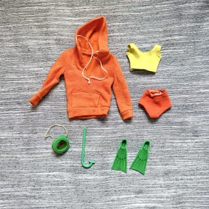 Vintage Barbie #1608 Skin Diver ~ Complete Outfit