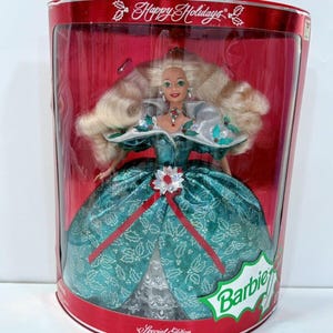 Barbie Mattel 1995 Happy Holidays Special Edition Doll 14123