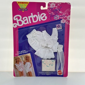 Barbie Fancy Frills #2977 Doll Lingerie 1991 90s Collectible Mattel